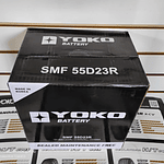 BATERIA YOKO 65 AMPERES, 12V ,SMF55D23R