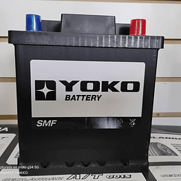 BATERIA YOKO 40 AMPERES, 12V ,SMF54018