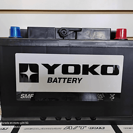 BATERIA YOKO 72 AMPERES, 12V ,SMF57220