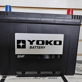 BATERIA YOKO 70 AMPERES, 12V ,SMF80D26L