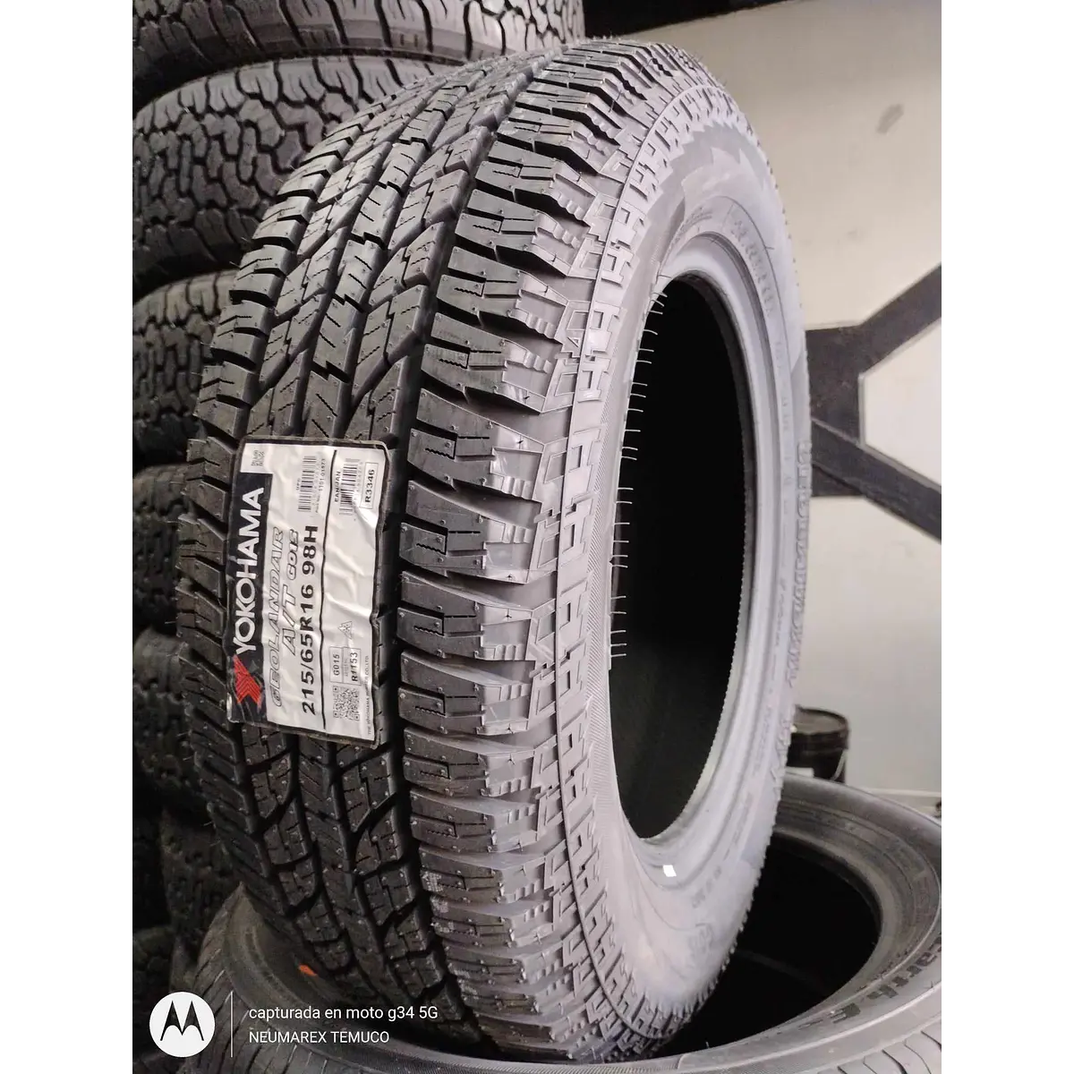 NEUMATICO 215/65R16 98H YOKOHAMA GEOLANDAR A/T G015