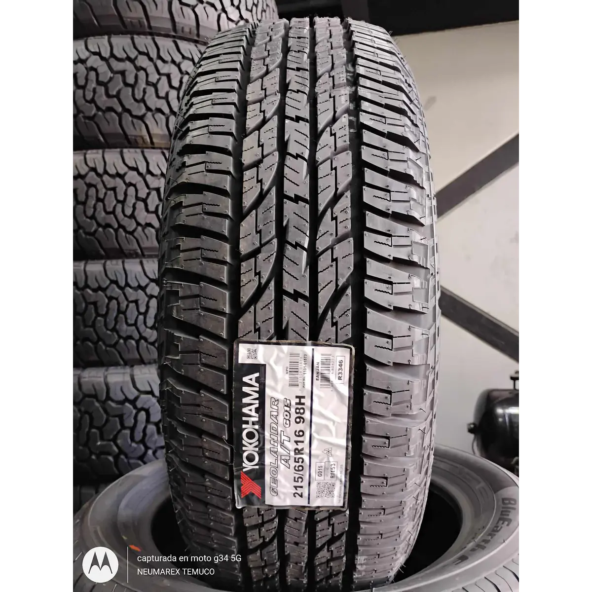 NEUMATICO 215/65R16 98H YOKOHAMA GEOLANDAR A/T G015