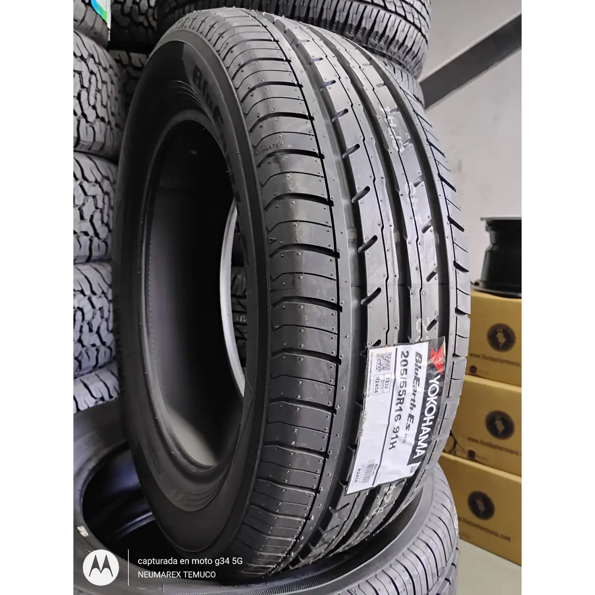 NEUMATICO 205/55R16 91V YOKOHAMA BLUEARTH ES32