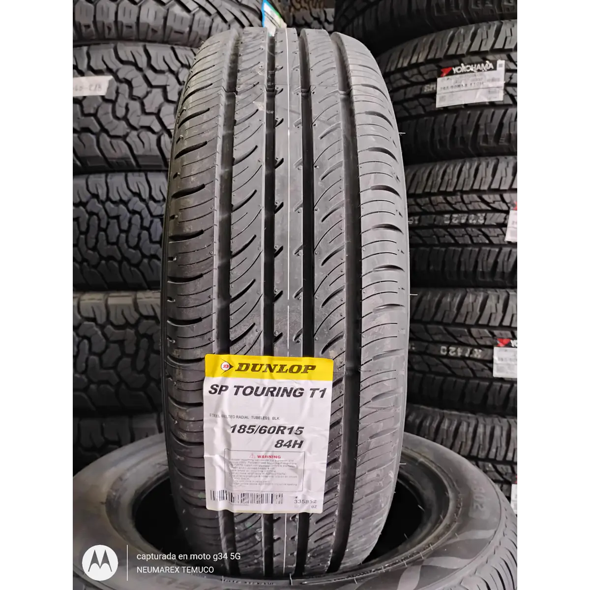 NEUMATICO 185/60R15 84H DUNLOP SP TOURING T1