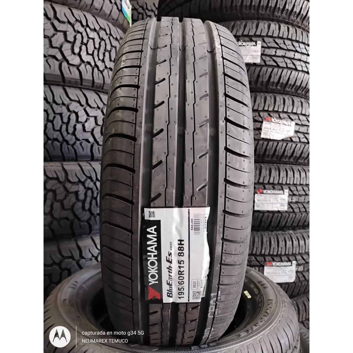 NEUMATICO 195/60R15 88H YOKOHAMA BLUEARTH ES32
