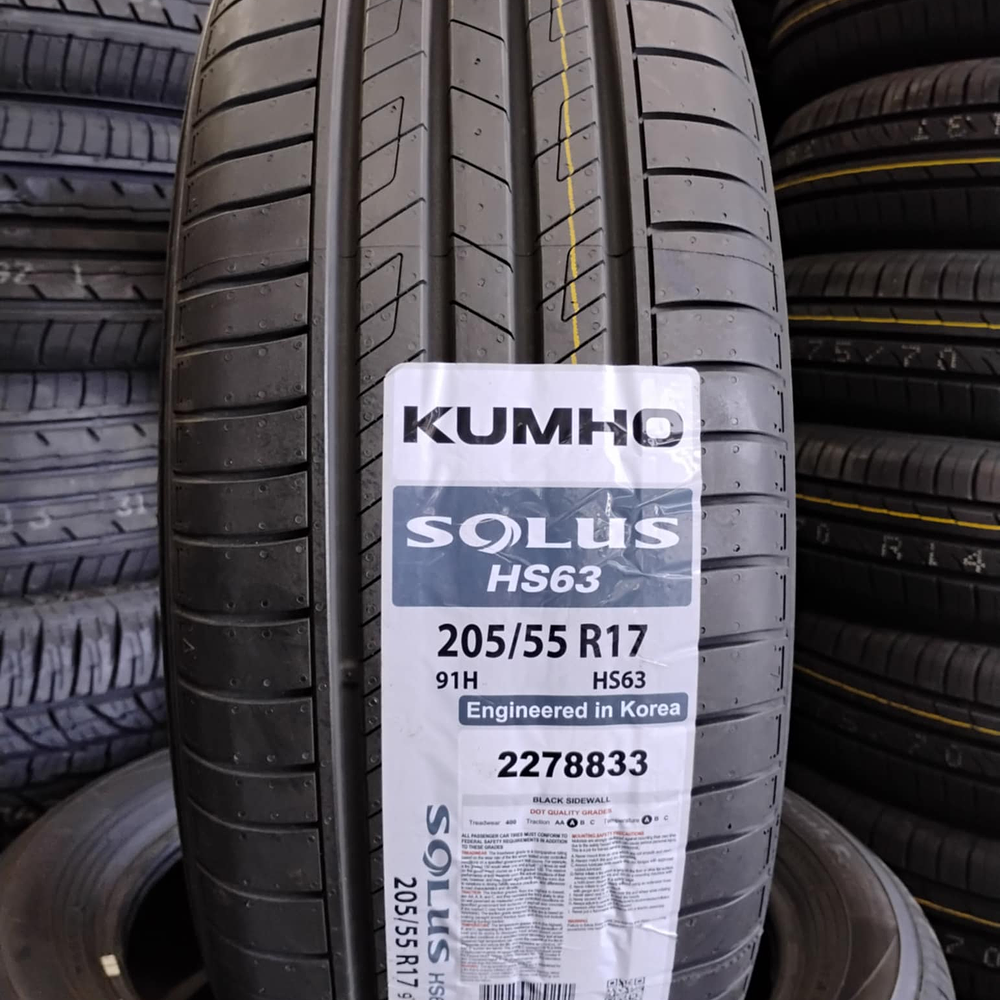 NEUMATICO 205/55R17 91H KUMHO SOLUS CH-HS63