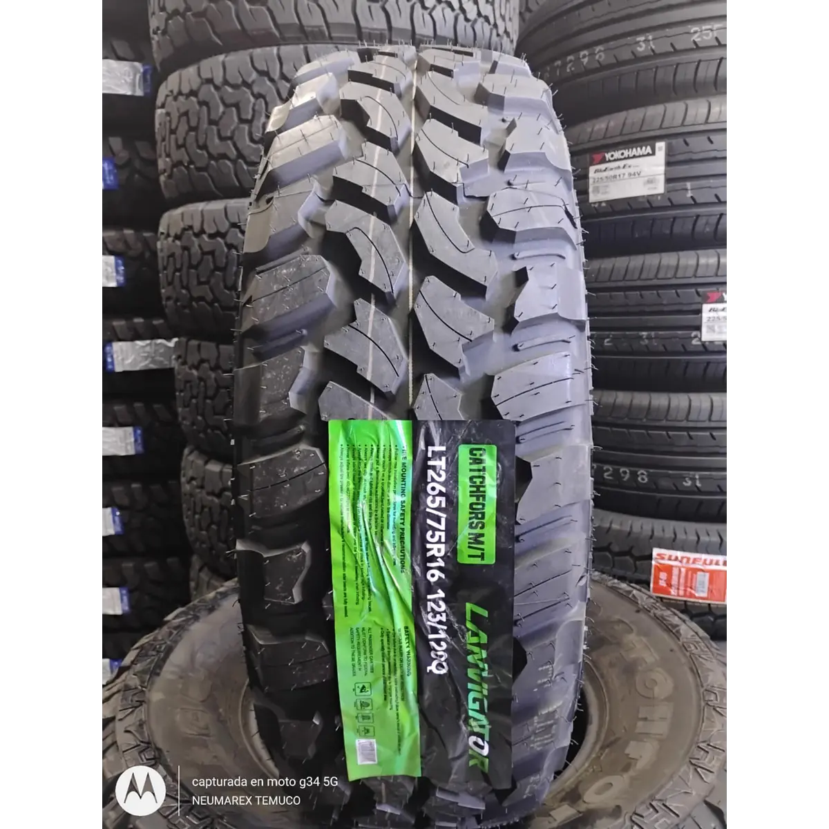 NEUMÁTICO 265/75R16 123/120Q LANVIGATOR CATCHFORS M/T