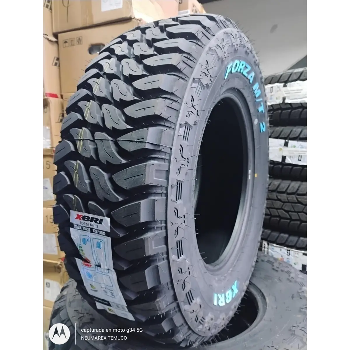 NEUMATICO 265/70R17 121/118Q 10PR XBRI FORZA M/T 2