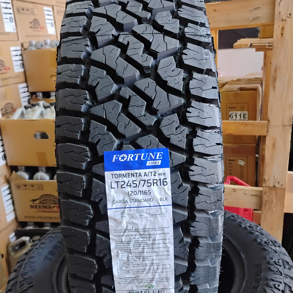 NEUMATICO 245/75R16 120/116S 10PR FORTUNE TORMENTA AT2