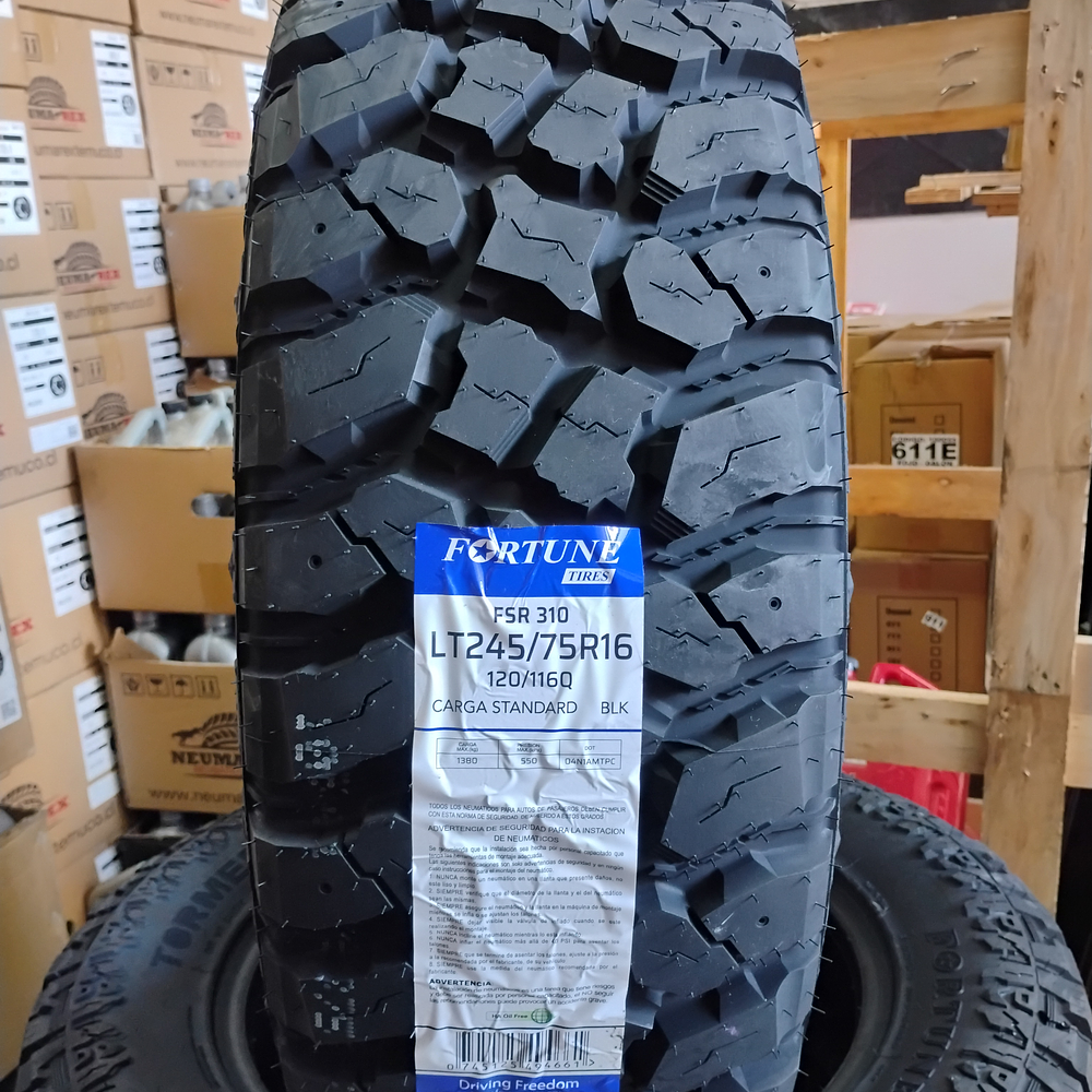 NEUMATICO 245/75R16 120/116Q 10PR FORTUNE MT FSR310