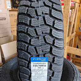 Neumático 235/70R16 106T FORTUNE TORMENTA AT01