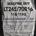 Neumático FORTUNE 245/70R16 118/115Q 10PR MASPIRE M/T