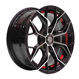LLANTA ARO 14, 6"PULGADAS, APERNADURA 4X100-4X114.3
