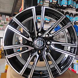 LLANTA ARO 14, 6"PULGADAS, APERNADURA 4X100-4X114.3