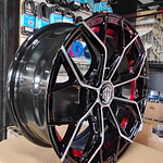 LLANTA ARO 14, 6"PULGADAS, APERNADURA 4X100-4X114.3