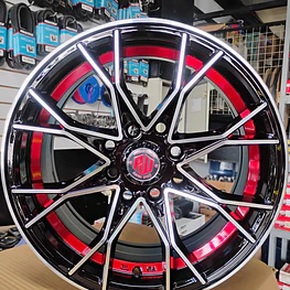 LLANTA ARO 14, 6"PULGADAS, APERNADURA 4X100-4X114.3