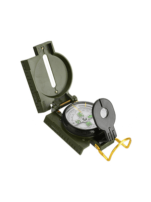 Brújula Táctica Lensática con Lente Plegable