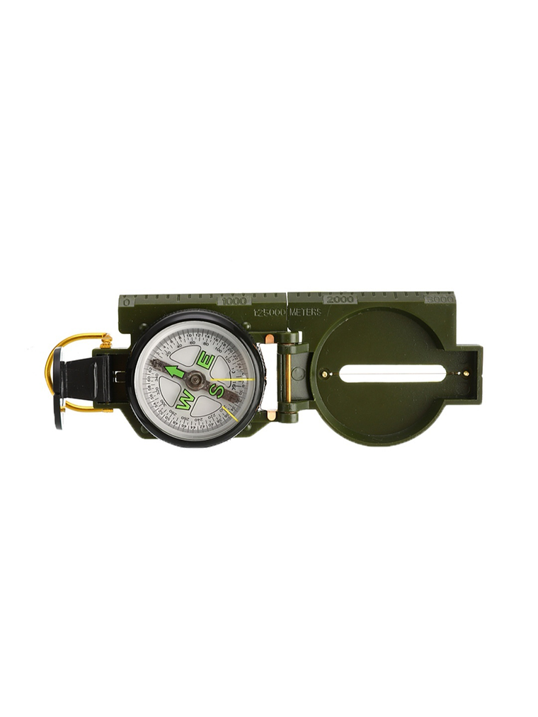 Brújula Táctica Lensática con Lente Plegable 3