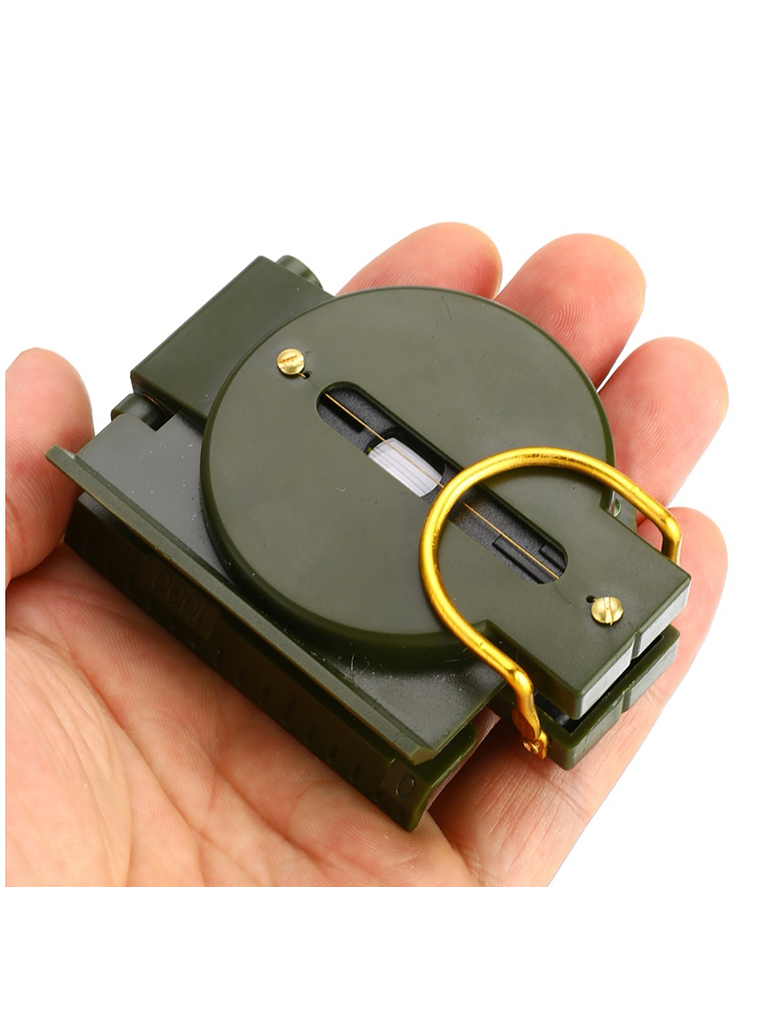 Brújula Táctica Lensática con Lente Plegable 5