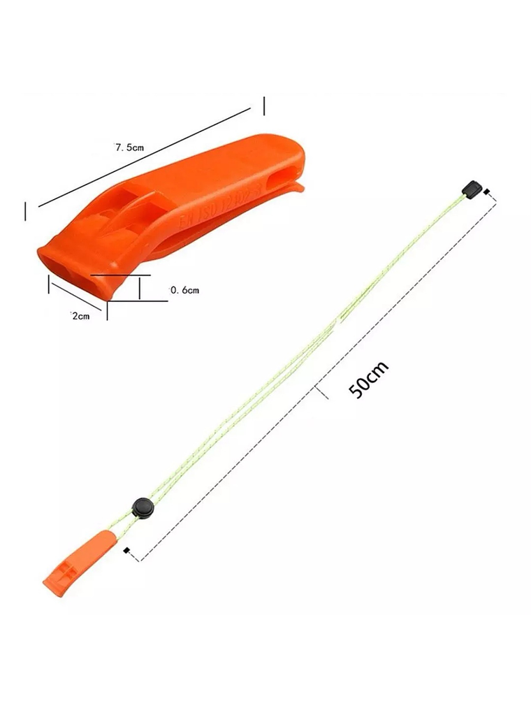 Silbato de emergencia  6