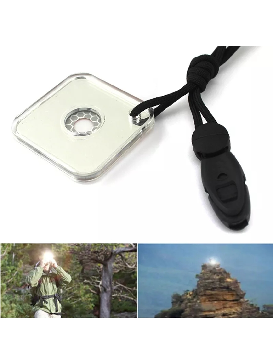 Espejo de Señal con Silbato 1