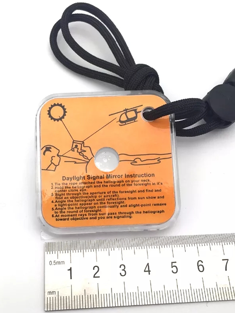 Espejo de Señal con Silbato 3