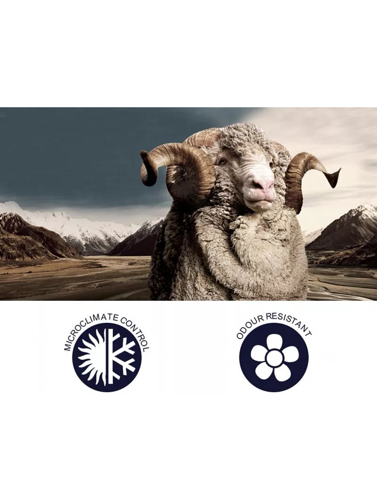 Conjunto Primera Capa Lana Merino 260 g.  2