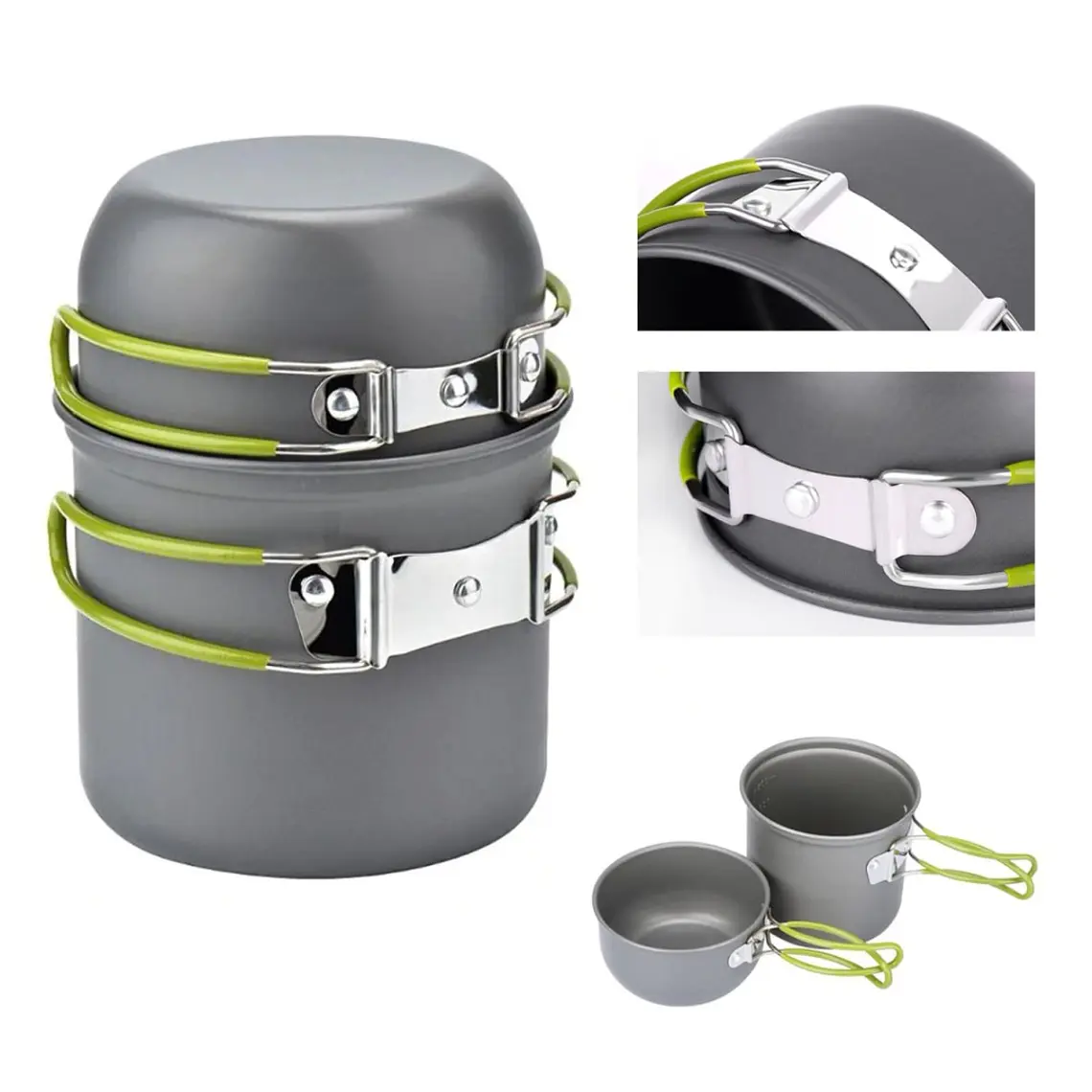 Set de Ollas de Camping 2