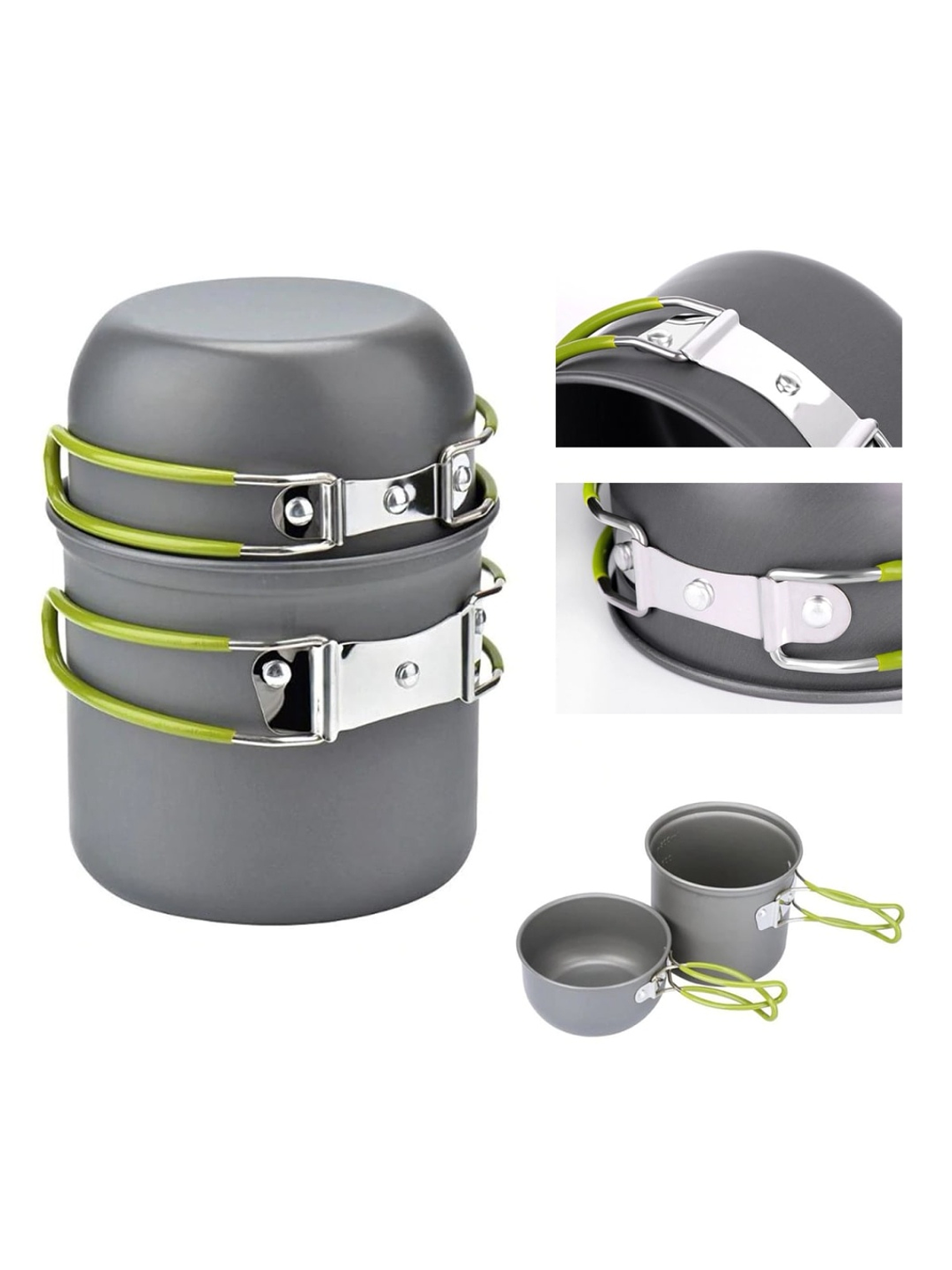 Set de Ollas de Camping 2