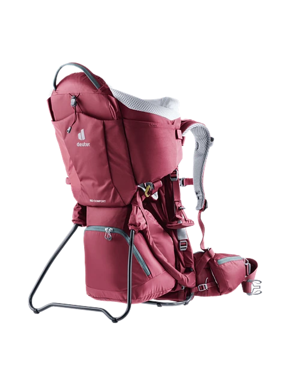 Mochila Porta Bebé Kid Comfort New Maron 2
