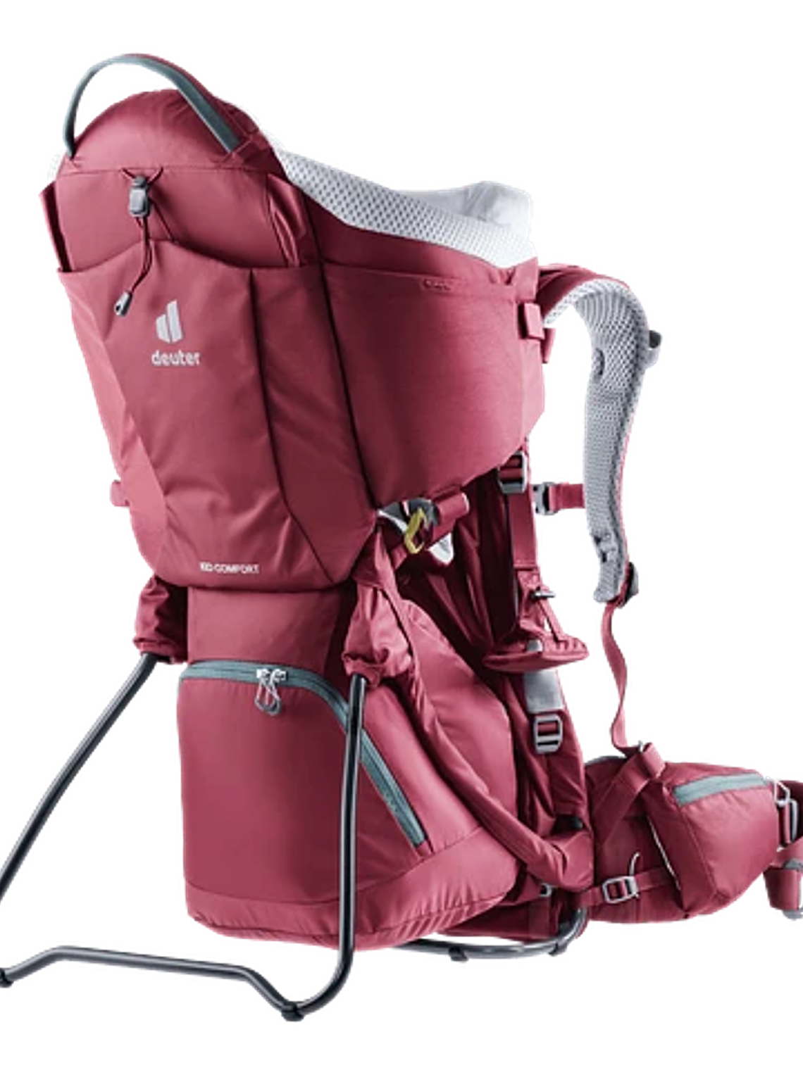 Mochila Porta Bebé Kid Comfort New Maron 2