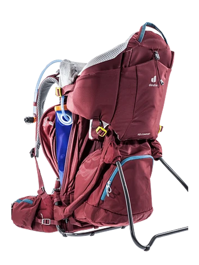 Mochila Porta Bebé Kid Comfort New Maron 4