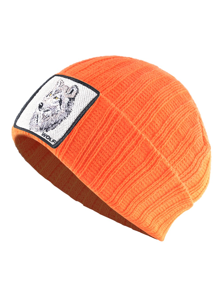 Gorro Lobo Bordado 4