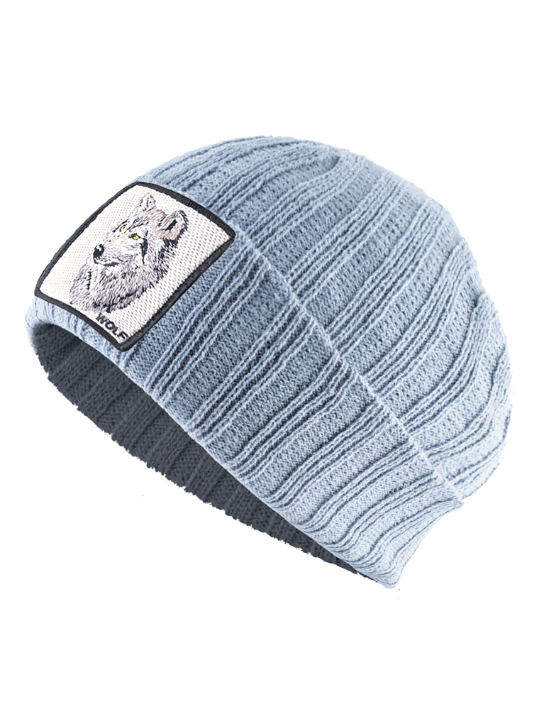 Gorro Lobo Bordado 2
