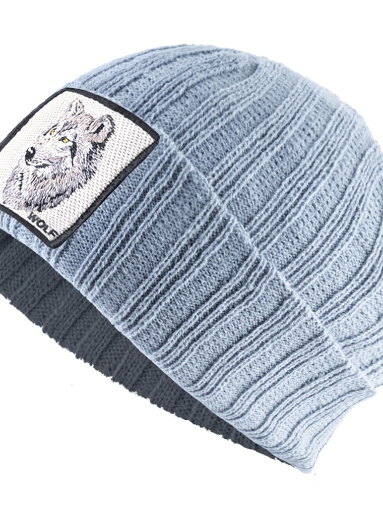 Gorro Lobo Bordado 2