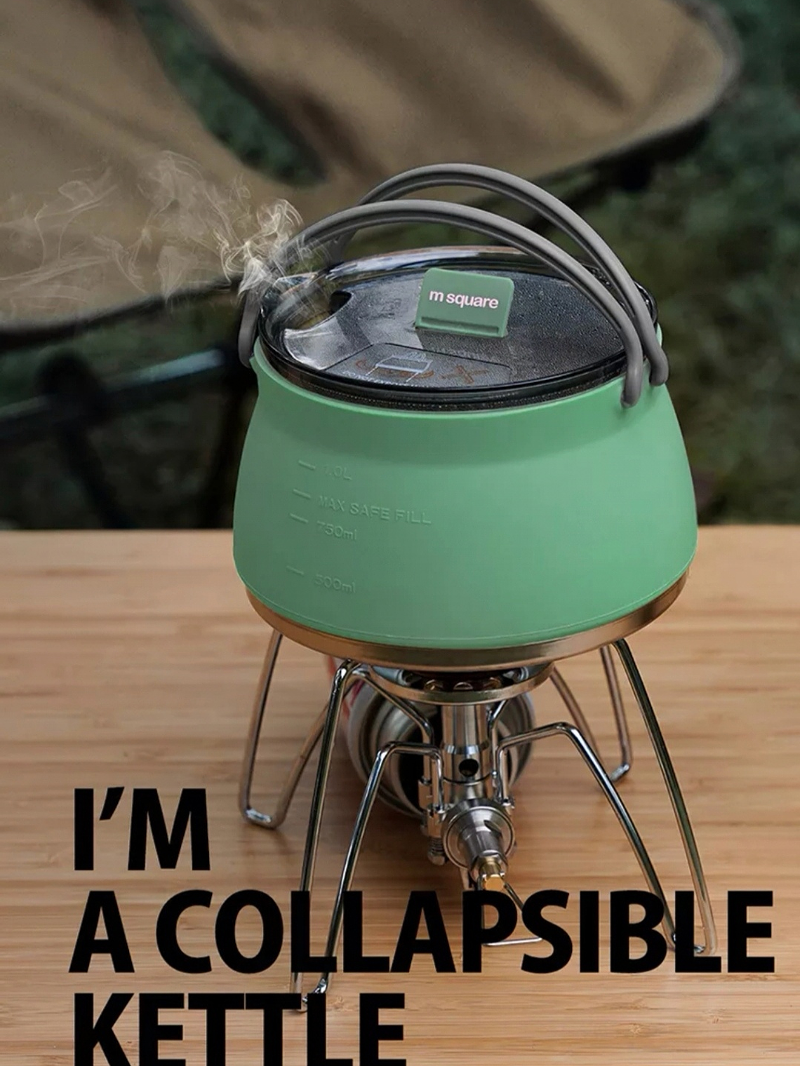 Hervidor Plegable Silicona 3