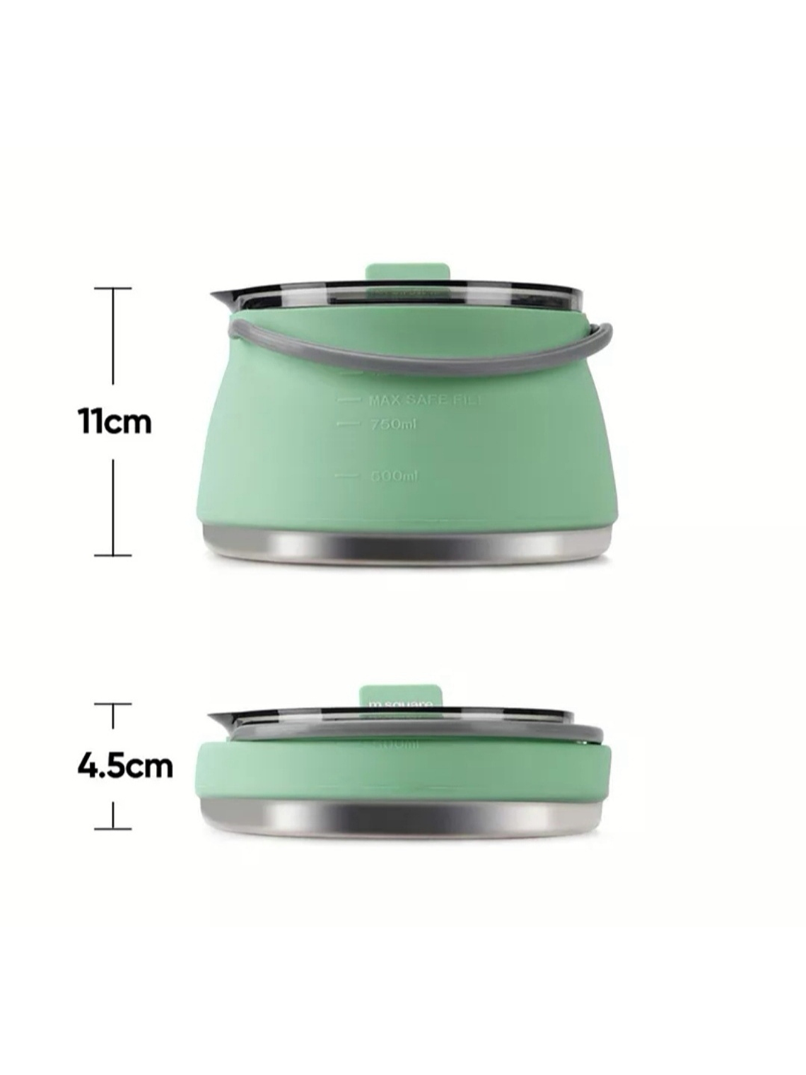 Hervidor Plegable Silicona 4