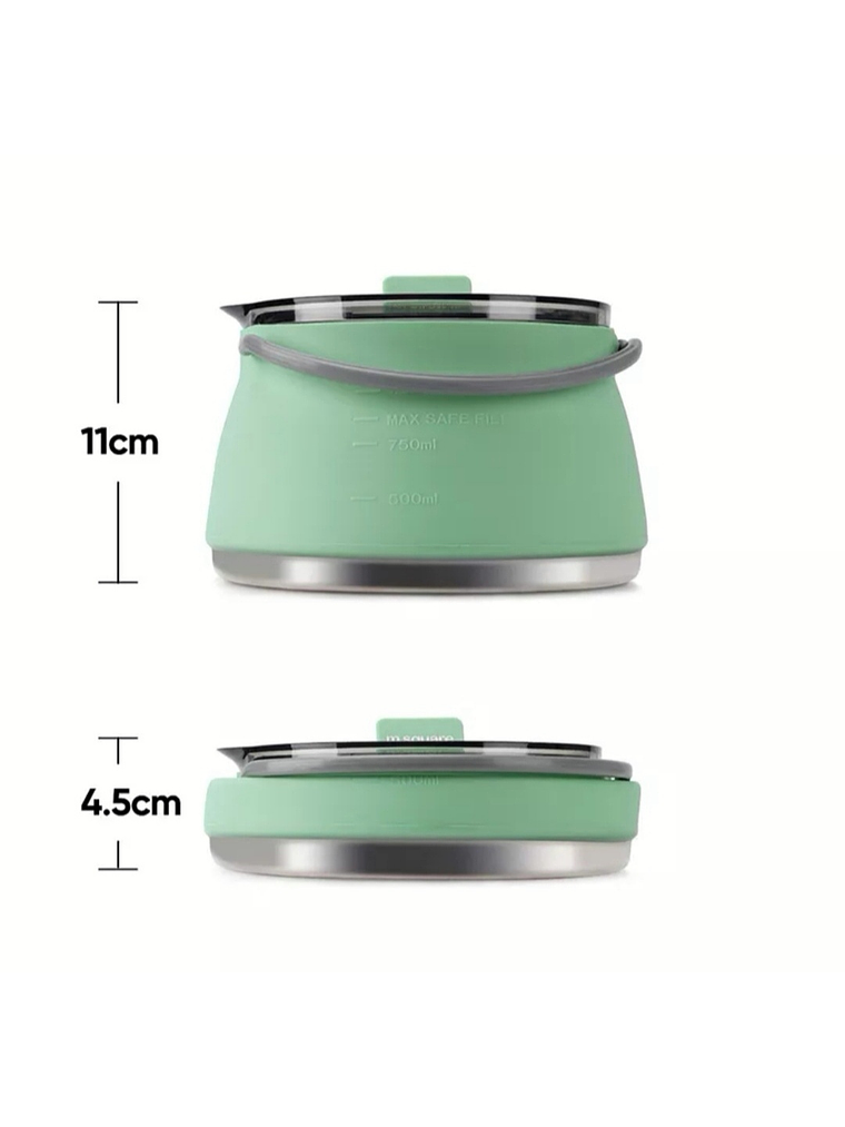 Hervidor Plegable Silicona 4