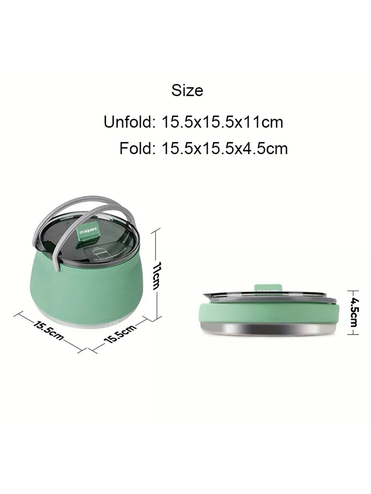 Hervidor Plegable Silicona 6