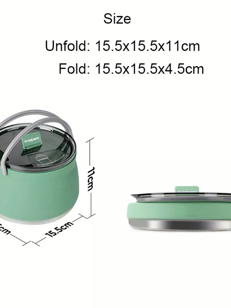 Hervidor Plegable Silicona 6