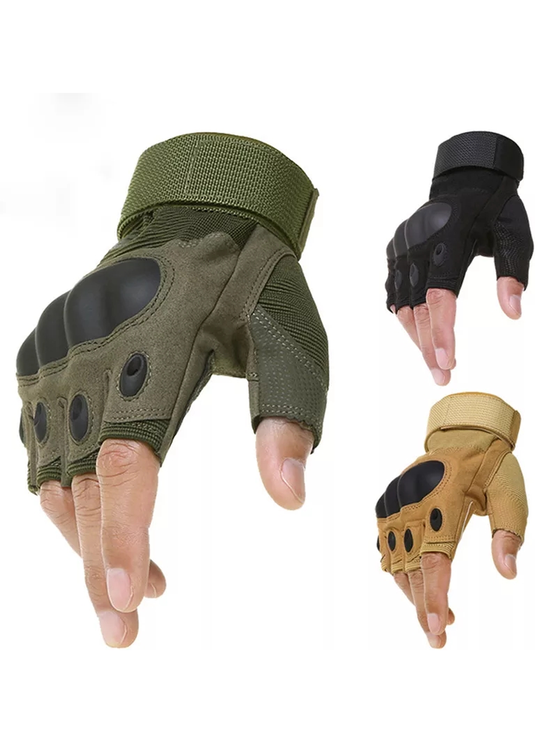 Guantes Tácticos Medio Dedo 1