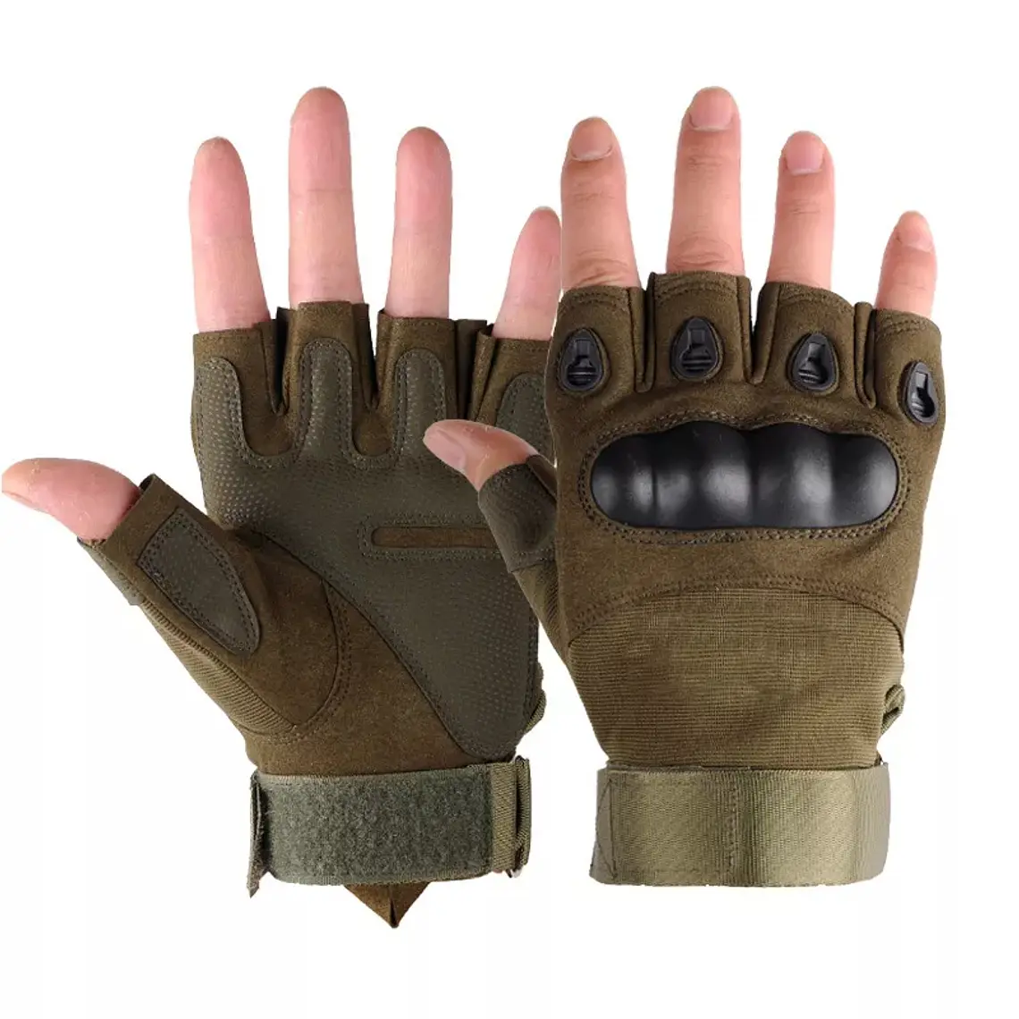 Guantes Tácticos Medio Dedo 3