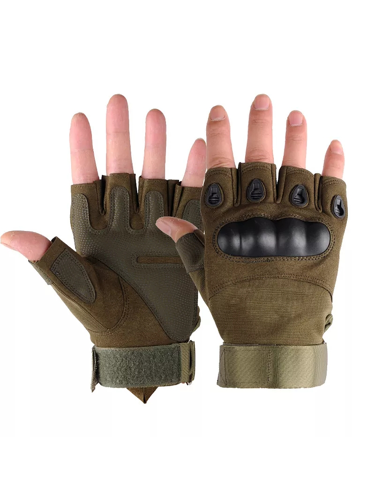 Guantes Tácticos Medio Dedo 3