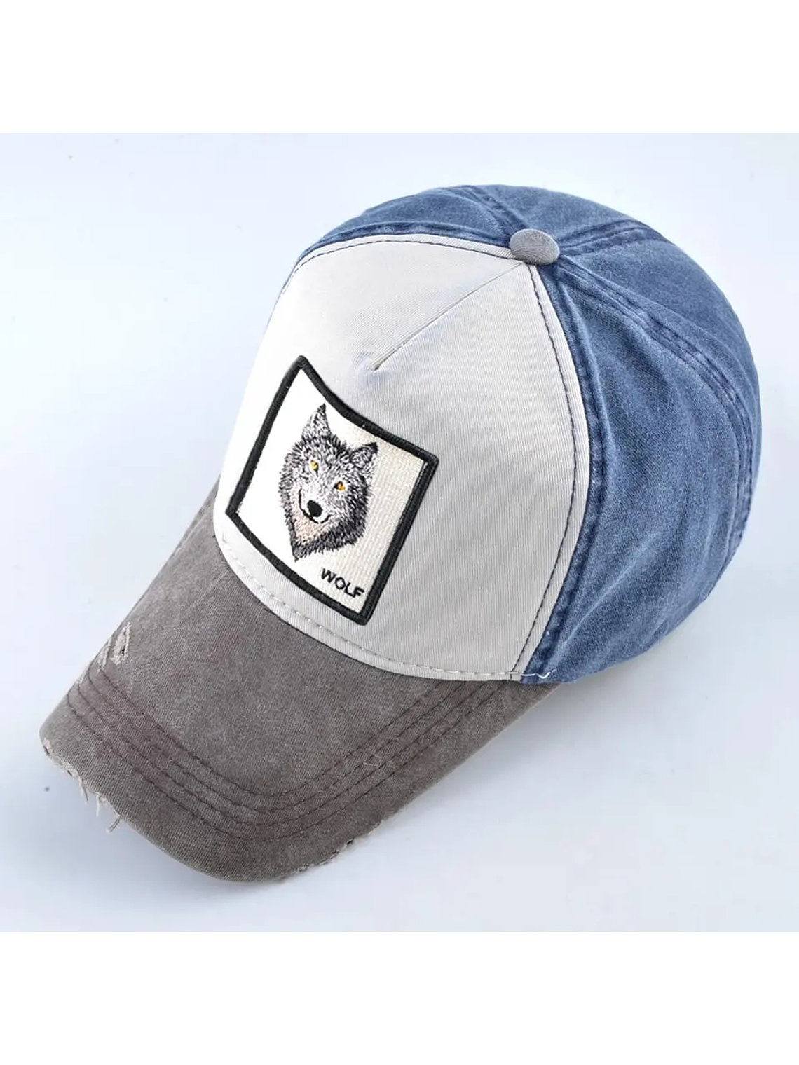 Jockey Lavado Bordado Wolf 3