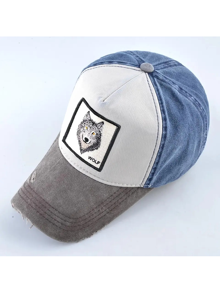 Jockey Lavado Bordado Wolf 3