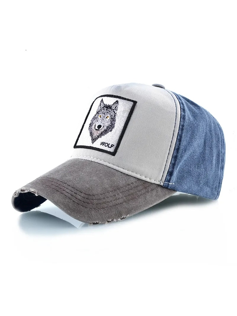 Jockey Lavado Bordado Wolf 1