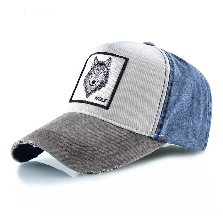 Jockey Lavado Bordado Wolf 1