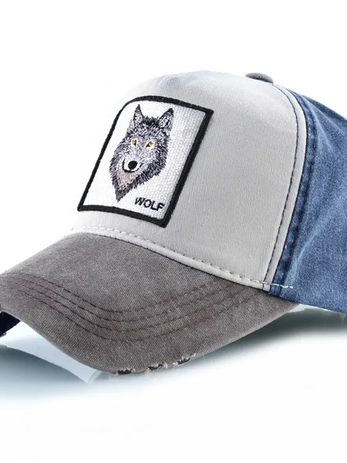 Jockey Lavado Bordado Wolf 1