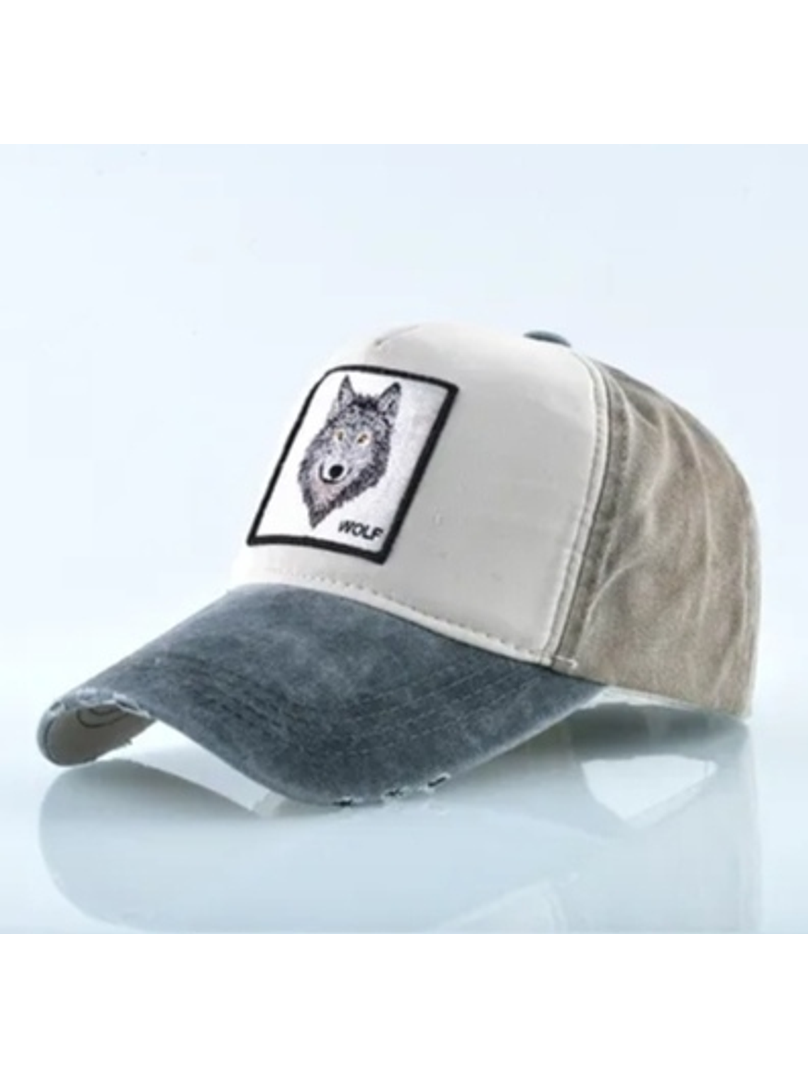 Jockey Lavado Bordado Wolf 2