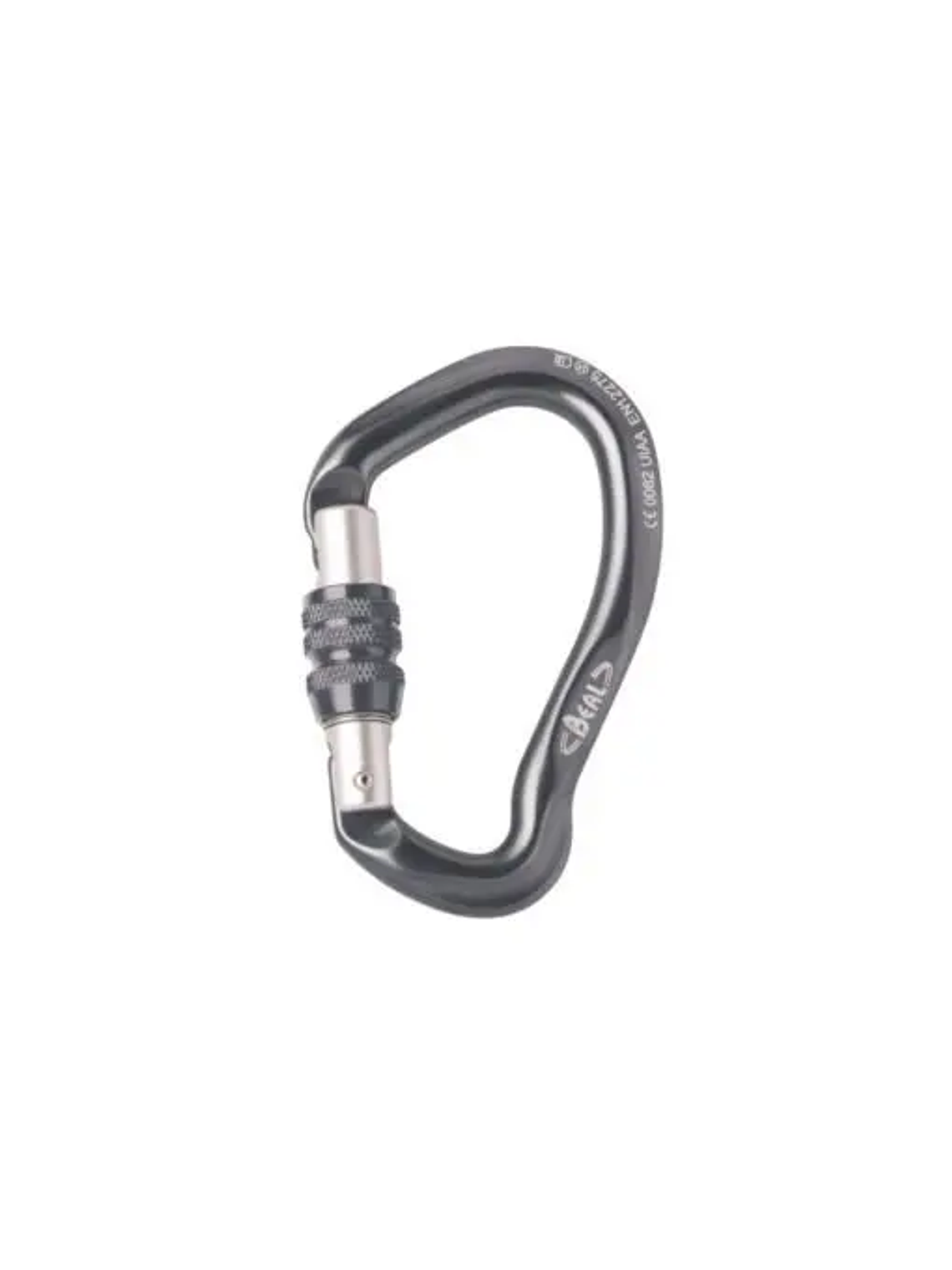 Mosquetón HMS 26KN Asimétrico Be Link Seguro Rosca Beal 1